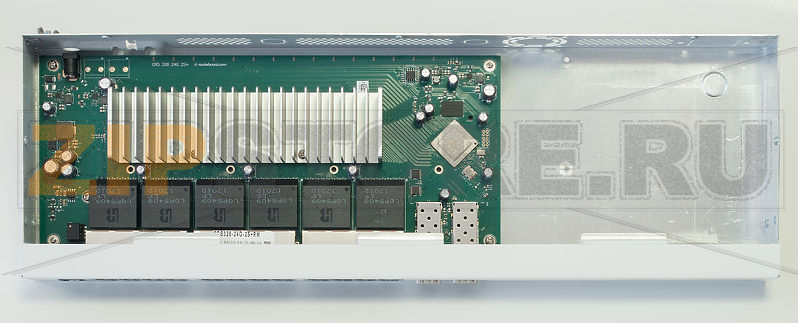 Коммутатор управляемый MikroTik CRS326-24G-2S+RM 