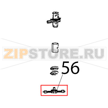 Разбрызгиватель для моющего средства Unox XBC 615EG Разбрызгиватель для моющего средства Unox XBC 615EGЗапчасть на деталировке под номером: 56