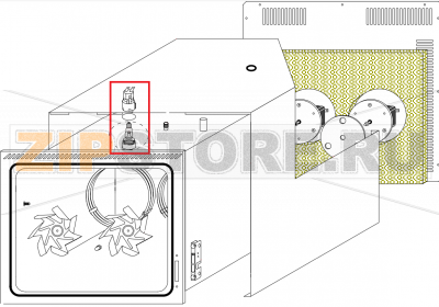 Lampholder Garbin 43 DX    Lampholder Garbin 43 DXЗапчасть на сборочном чертеже под номером: PORTLAM050