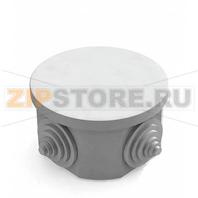 Коробка распаячная 75x40 мм, 4 гермоввода, IP44 Chint 8820011 