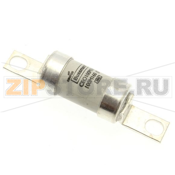 Предохранитель, 100 A, AC 415 В, 80 кА, BS88/A4, 27x110 мм, gM, BS Eaton 100M160 415V AC BS88 FUS 