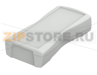 Корпус ручной без отсека для батареек, 159.4x77.9x33.5 мм, IP 40 (IP 65) Bopla BS 600 F-7035
