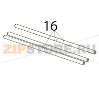 Ribbon guide shaft Toshiba TEC B-SX5T-TS12/22-QP