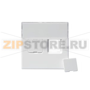 Накладка для розетки, белая ABB 2TKA000609G1 