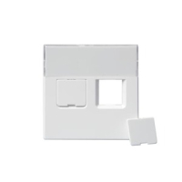 Накладка для розетки, белая ABB 2TKA000609G1