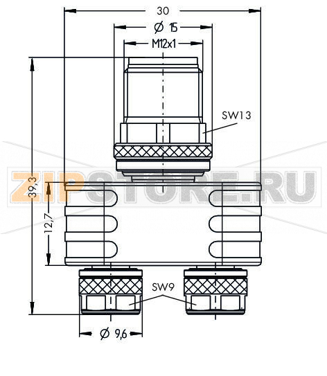 Принадлежности; 4-пол. Wago 756-9301/040-000 