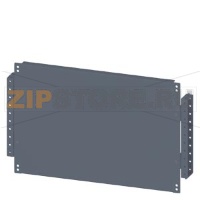 SIVACON, compartment bottom, D: 400 mm, W: 600 mm, zinc-plated Siemens 8MF1064-2AF20