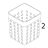 Cutlery basket Fagor FI-64 B