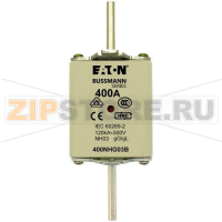Предохранитель, 400 A, AC 500 В, 120 кА, NH03, gL/gG, IEC Eaton NH FUSE 400A 500V GG/GL SIZE 03