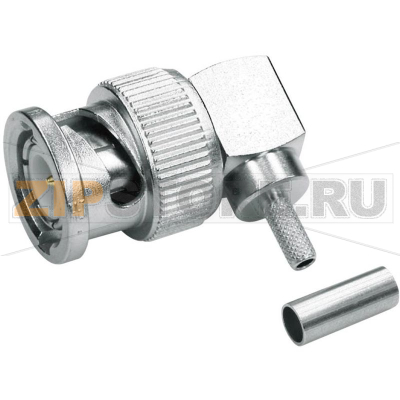 Разъем BNC, 75 Ом, 1 шт Telegärtner J01002A1356 