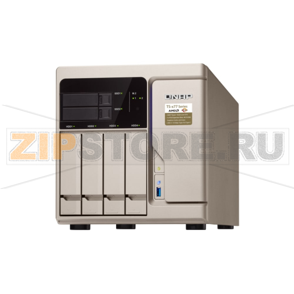 Накопитель сетевой QNAP TS-677 