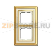 Рамка двухместная ABB 2CKA001754A4561
