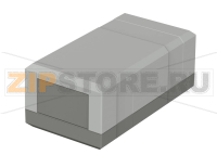 Корпус с пластмассовыми передними платами, 125x67x50 мм Bopla EG 1250 FK