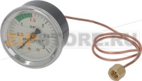 PRESSURE GAUGE BOILER ø 60 mm 0÷3 bar