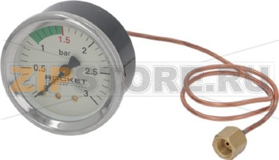 PRESSURE GAUGE BOILER ø 60 mm 0÷3 bar 