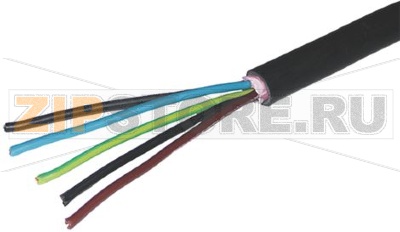 ЖЕСТКИЙ КАБЕЛЬ R2V 5-ТИ ЖИЛЬНЫЙ Ø 2,5 ММ 