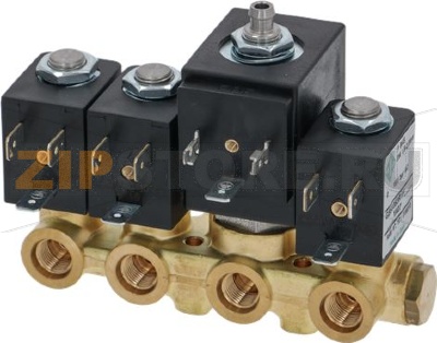 GROUP 4 SOLENOID VALVES ODE ø 1/8 230V 