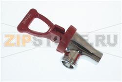 FAUCET,RED HDL&amp;amp;BNT SELF/LOCK 