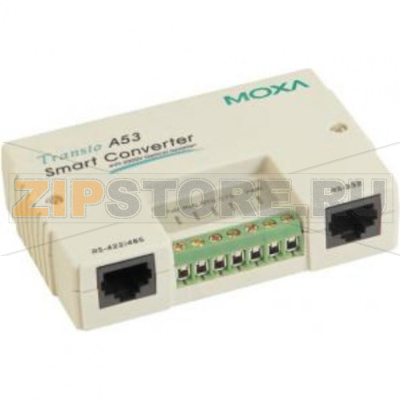 Преобразователь MOXA A53-DB9F w/ Adapter 
