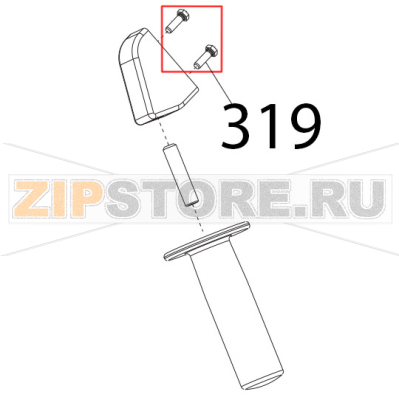 Vite TE T.F. DIN933, M5x16 Sirman Palladio 300 Vite TE T.F. DIN933, M5x16 Sirman Palladio 300Запчасть на деталировке под номером: 319