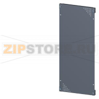 SIVACON, mounting plate, mounting with bracket, perforated, H: 800 mm, W: 400 mm, zinc-plated Siemens 8MF1840-2AM12-0
