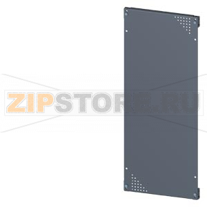 SIVACON, mounting plate, mounting with bracket, perforated, H: 800 mm, W: 400 mm, zinc-plated Siemens 8MF1840-2AM12-0 