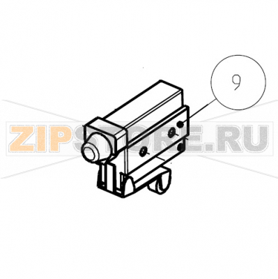 Finecorsa HIGHLY AH7141 Imesa ES 10                                         Finecorsa HIGHLY AH7141 Imesa ES 10Запчасть на сборочном чертеже под номером: 9Название запчасти на итальянском языке: Finecorsa HIGHLY AH7141 Imesa ES 10