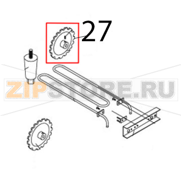 Drive sprocket Airhot CT-300 Drive sprocket Airhot CT-300Запчасть на деталировке под номером: 27
