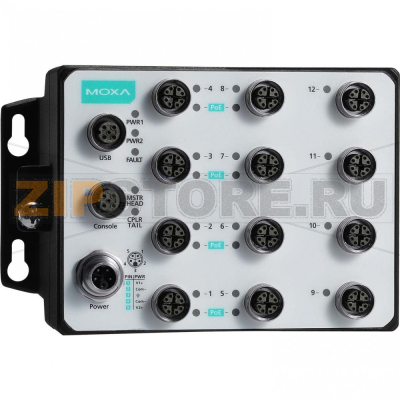 Коммутатор MOXA TN-G6512-8GPoE-WV-CT-T 