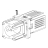 Kit stepper motor 203 and 300 dpi RH and LH (does not include belt pulley) Zebra 110PAX4