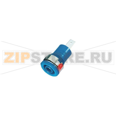Розетка лабораторная, синяя, 1 шт Stäubli SLB4-F/A 