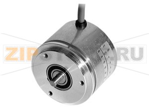 Инкрементальный поворотный шифратор Incremental rotary encoder TVI58N Pepperl+Fuchs General specificationsDetection typephotoelectric samplingPulse countmax. 1500Electrical specificationsOperating voltage4.75 ... 30 V DC 5 V DC for RS-422No-load supply currentmax. 55 mAOutputOutput typepush-pull, incremental or RS-422, incrementalVoltage drop&le 2.5 V (< 2.5 V)Load currentmax. per channel 30 mA , short-circuit protected (max. per channel 20 mA, conditionally short-circuit proof)Output frequencymax. 100 kHz (max. 100 kHz)Rise time980 ns (225 ns)De-energized delay980 ns (225 ns)ConnectionCable&empty6 mm, 8 x 0.14 mm2, 0.5 m, UL-Style 2571Standard conformityDegree of protectionDIN&nbspEN&nbsp60529, IP54Climatic testingDIN&nbspEN&nbsp60068-2-3, no moisture condensationEmitted interferenceEN&nbsp61000-6-4:2007/A1:2011Noise immunityEN&nbsp61000-6-2:2005Shock resistanceDIN&nbspEN&nbsp60068-2-27, 100&nbspg, 6&nbspmsVibration resistanceDIN&nbspEN&nbsp60068-2-6, 10&nbspg, 10&nbsp...&nbsp2000&nbspHzApprovals and certificatesUL approvalcULus Listed, General Purpose, Class 2 Power SourceAmbient conditionsOperating temperature-10 ... 70 °C (14 ... 158 °F)Storage temperature-40 ... 80 °C (-40 ... 176 °F)Mechanical specificationsMaterialHousingaluminum, blankFlange3.1645 aluminumShaftStainless steel 1.4305 / AISI 303Massapprox. 220 gRotational speedmax. 6000 min -1Moment of inertia&le 20  gcm2Starting torque&le 0.5 NcmShaft loadAxial20 NRadial40 N