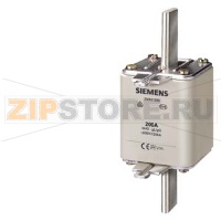 ПЛАВКАЯ ВСТАВКА НИЗКОВОЛЬТНАЯ GL/GG С НЕИЗОЛИРОВАННЫМИ ВЫСТУПАМИ ДЛЯ МОНТ./ДЕМОНТ. ТИПОРАЗМЕР 3, Iном.=630A, Uном.=500В Siemens 3NA3372