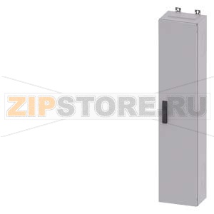 ALPHA 400, wall-mounted cabinet, IP43, Protection class 2, H: 1400 mm, W: 300 mm, T: 210 mm, RAL 9016 Siemens 8GK1132-7KA12 