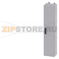 ALPHA 400, wall-mounted cabinet, IP43, Protection class 2, H: 1400 mm, W: 300 mm, T: 210 mm, RAL 9016 Siemens 8GK1132-7KA12