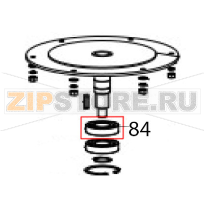 Bearing Hurakan HKN-20SN2V Bearing Hurakan HKN-20SN2VЗапчасть на деталировке под номером: 84