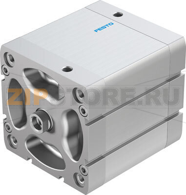 Пневмоцилиндр компактный Festo ADN-100-60-I-P-A 