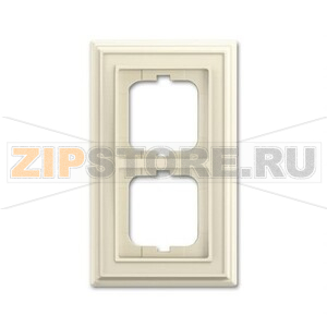 Рамка двухместная ABB 2CKA001754A4601 