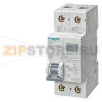 ДИФФ.АВТОМАТ ТИП AC , УСТ. ГЛУБИНА=70 MM IFN 300MA, 6KA, 1+N-ПОЛ. ТИП C 25A Siemens 5SU1656-1KK25