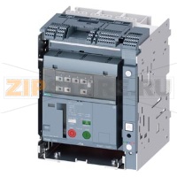 draw-out molded case circuit breaker with guide frame and PSS frame 1600; with RTC and 4AUX trip alarm switch S24; Icu "H" Icu=85kA @ 415V, 3-pole ETU360, LSIG, In=1600A rotary coding switch Ir=640...1600A Isd=1...10xIn, Ii=1.5...15xIn N conductor protec.