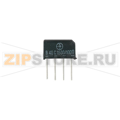 Мост диодный 1.5/2.3 А, 250 В, корпус: SIL-4 Diotec B250C1500B 