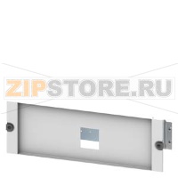 ALPHA 630 Universal Circuit breaker kit 1x 3VA10-11/100A/160A 3+4-pole H=200 mm W=600 mm, horizontal Installation, for rotary operating mechanism Siemens 8GK6733-2KK23