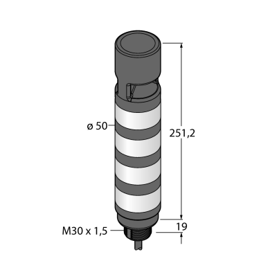 Колонна сигнальная Turck TL50HBGYRAOS 