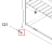 Support, shelp Menumaster RCS511-P1325802M