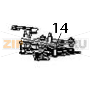 RFID Enclosure module Zebra ZD430 RFID Enclosure module Zebra ZD430Запчасть на деталировке под номером: 14