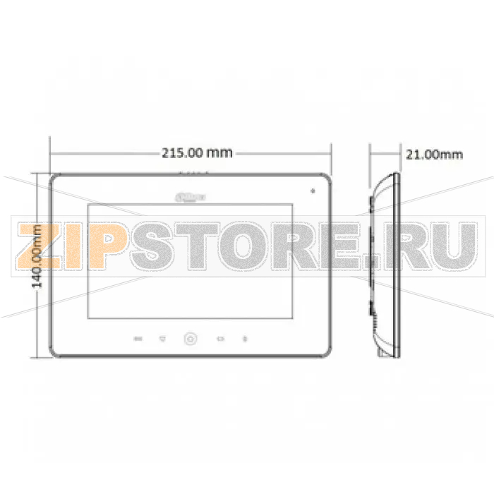 Домофон Dahua DH-VTH5221DW-C 
