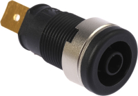 Штекер 4 мм, 32 A, 1000 В/AC/DC, черный Hirschmann 972356100