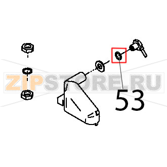 Oring campana press. rif. 115 Teikos TS820 Oring campana press. rif. 115 Teikos TS820Запчасть на деталировке под номером: 53