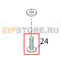 Stainless screw M8x40 mm Bear Varimixer AR80 VL-1S Stainless screw M8x40 mm Bear Varimixer AR80 VL-1SЗапчасть на деталировке под номером: 24