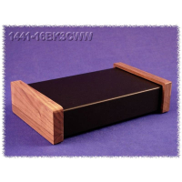 Корпус стальной 254x152x51 мм, черный, 1 шт Hammond 1441-16BK3CWW